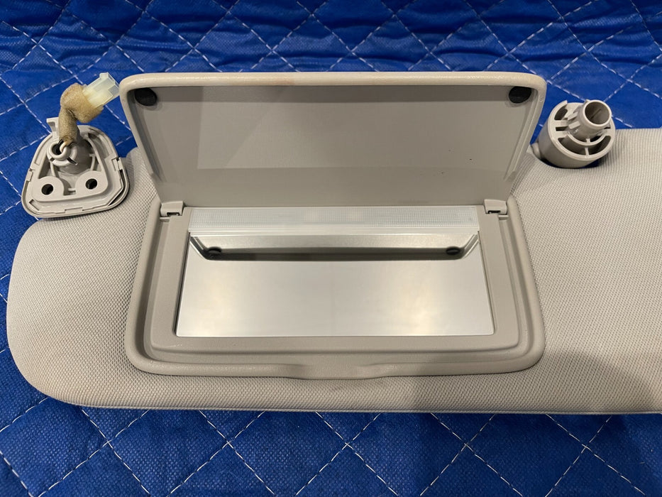 2017 INFINITI Q50 RED SPORT FRONT LEFT & RIGHT SUN BLOCKERS/ SUN VISORS OEM