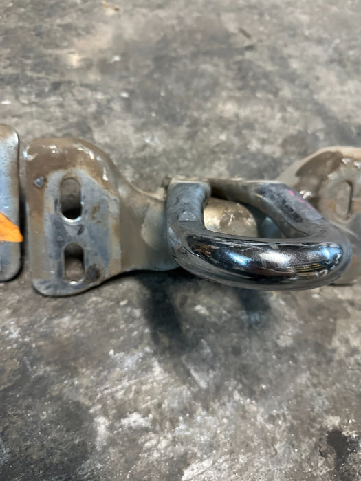 2017 2024 FORD F250 F350 SUPERDUTY FRONT BUMPER LEFT & RIGHT TOW HOOKS OEM