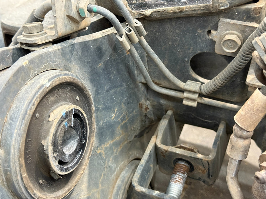 2017 RAM 3500 DUALLY DRW FRONT AXLE 4X4 3.73 ASSEMBLY OEM 104K MILES *BENT*