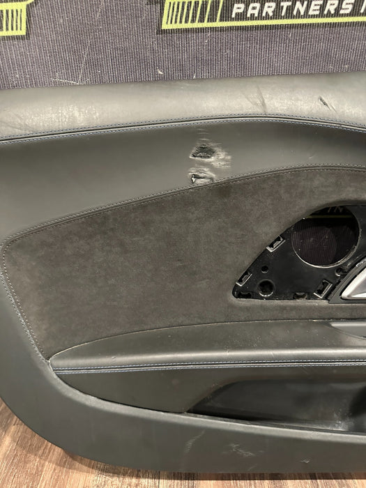 2021 AUDI R8 PLUS LEFT DRIVER ALCANTARA DOOR PANEL OEM 4S1 867 106 Q ~SCUFFS~