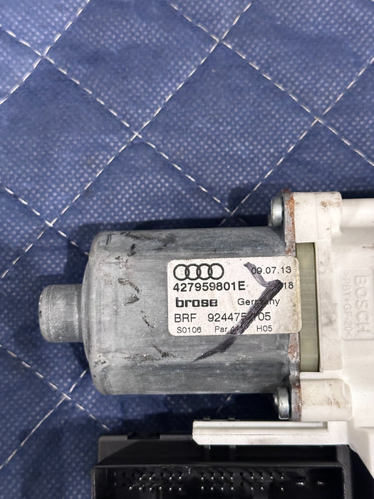 2014-15 AUDI R8 SPYDER DRIVER LEFT WINDOW MOTOR REGULATOR OEM 427 959 801 E