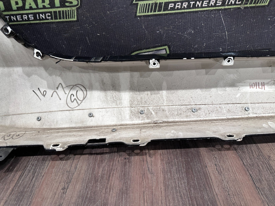 2015 JAGUAR F TYPE DRIVER LEFT SIDE SKIRT MOULDING BLACK OEM