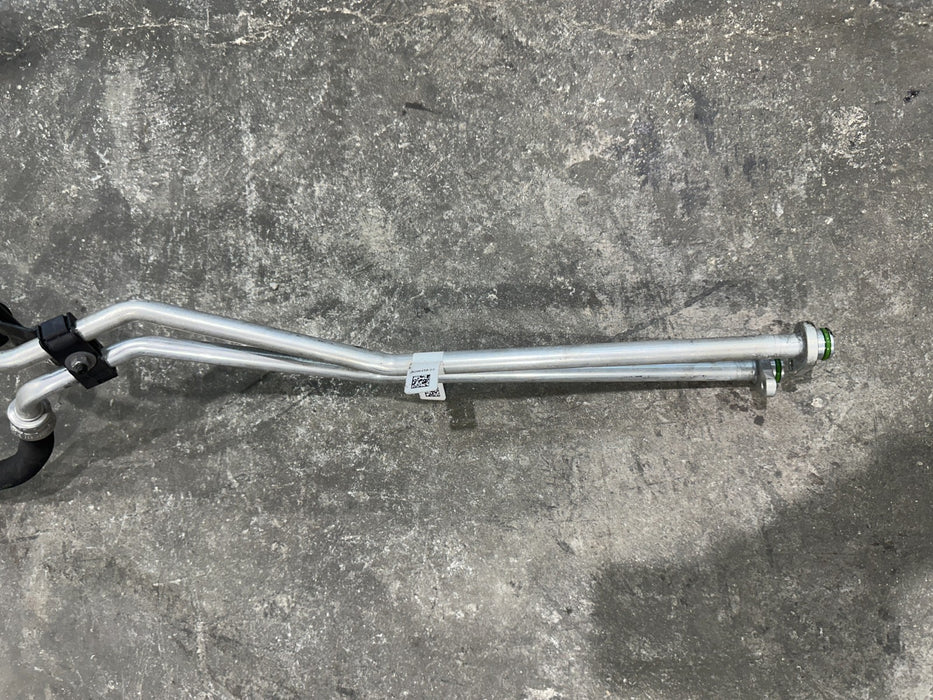 2024 BMW M3 M4 G80 G82 TRANSMISSION OIL COOLER RETURN LINE OEM 8096457 8096458