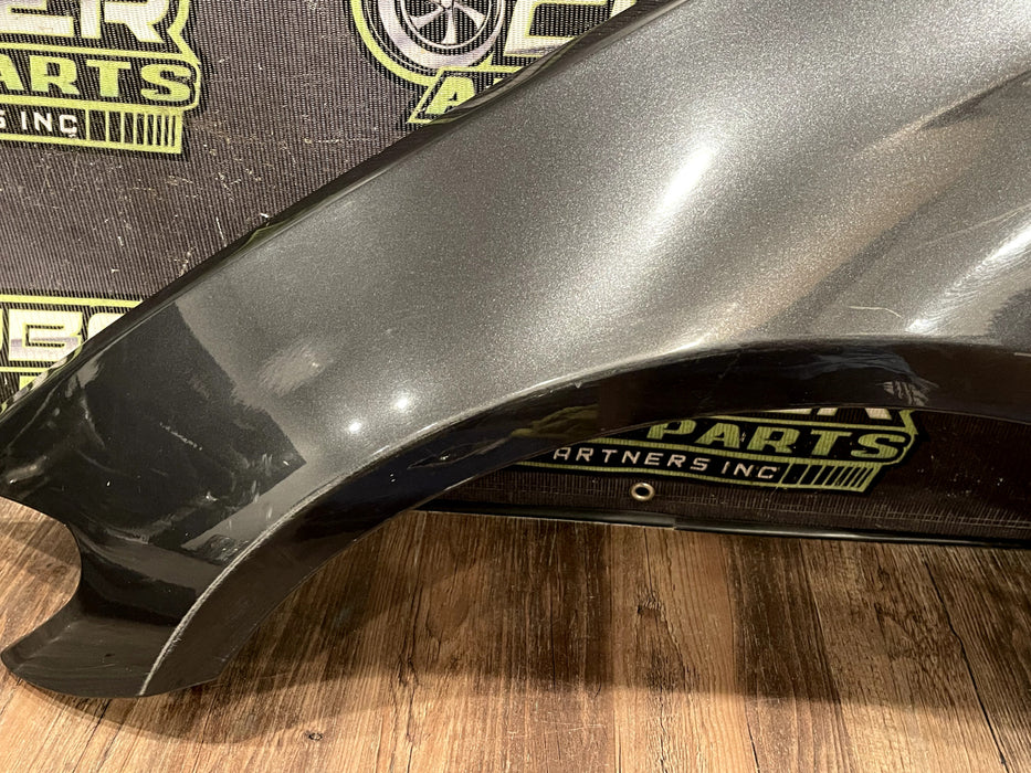 2011 BMW 550i F10 5 SERIES LEFT FENDER OEM DARK GRAPHITE A90 *SCUFFS/READ DESC*