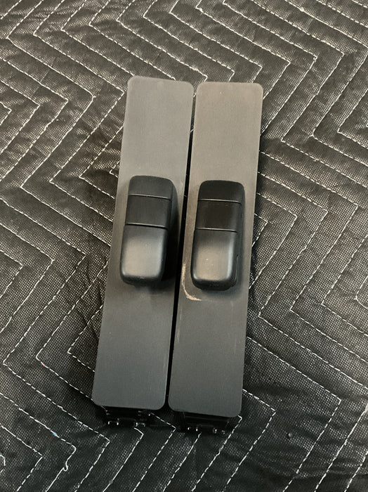 2019 FORD F350 PLATINUM DIESEL FRONT LEFT RIGHT SEAT BELT ADJUSTER BLACK SET OEM