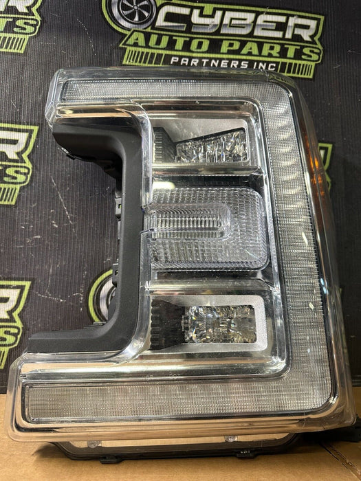 2017 2018 2019 FORD F250 F350 F450 HEADLIGHT DRIVER LEFT LED OEM W/ MODULE