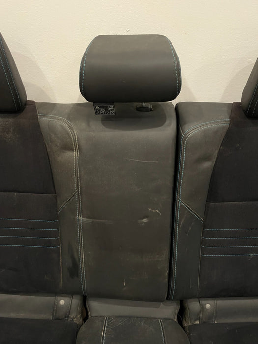 2016 SUBARU WRX STI REAR SEATS SERIES.HyperBlue *DIRTY* 2015-2020 BLUE STITCHING