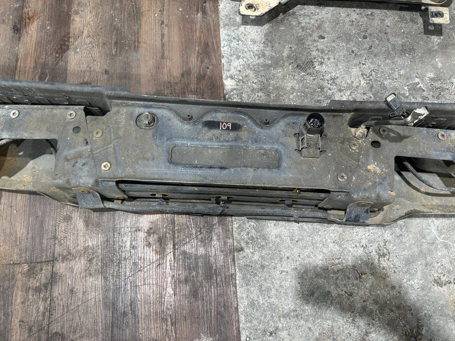 2018 FORD F350 REAR BUMPER W/ PARKING SENSORS OEM ~MINOR DENT/SCRATCHES~