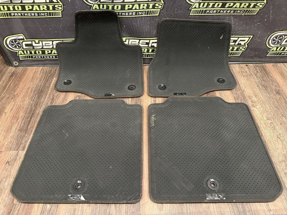 2020 LINCOLN NAVIGATOR FRONT REAR FLOOR MAT SET OEM *STAINS/WEAR/READ*