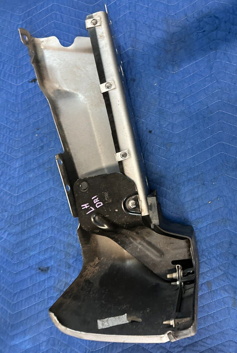 2017 2022 FORD F250 F350 REAR LEFT BUMPER CORNER (JS) ICONIC SILVER ~SCRATCHES~