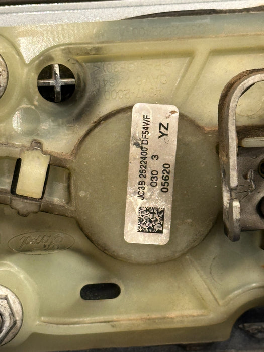 2017-2019 FORD F250 F350 FRONT RIGHT DOOR HANDLE TRI COAT (UG) OEM *BURN DAMAGE*