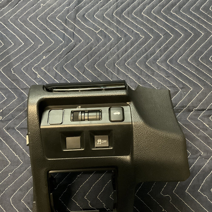 2015-2017 SUBARU WRX STI OEM LOWER LEFT DASH TRIM TRUNK HDLGHT LVL