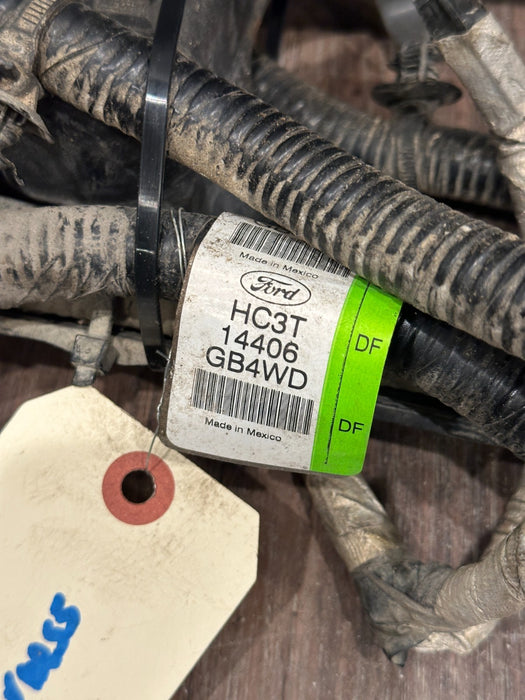 2017-2019 FORD F250 F350 F450 DPF WIRING HARNESS OEM HC3T 14406 DF