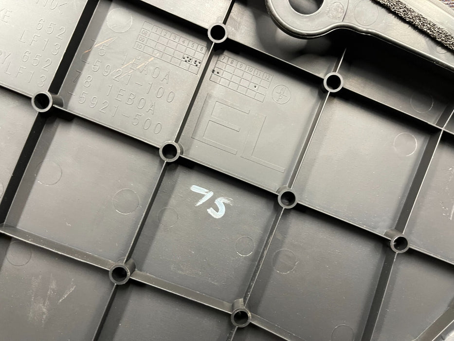 2016 NISSAN 370Z BRAKE FLUID COVER W/ TRIM OEM 2009-2020
