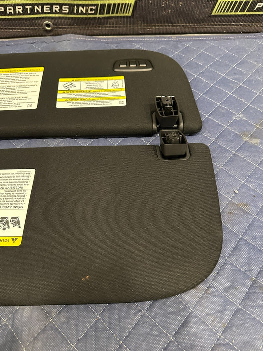 2019 FORD F150 3.5L RAPTOR LEFT RIGHT SUN VISOR PAIR OEM