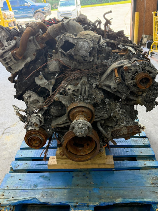 2017-2019 FORD F250 F350 F450 6.7L POWERSTROKE DIESEL ENGINE 62K MILES *FIRE*