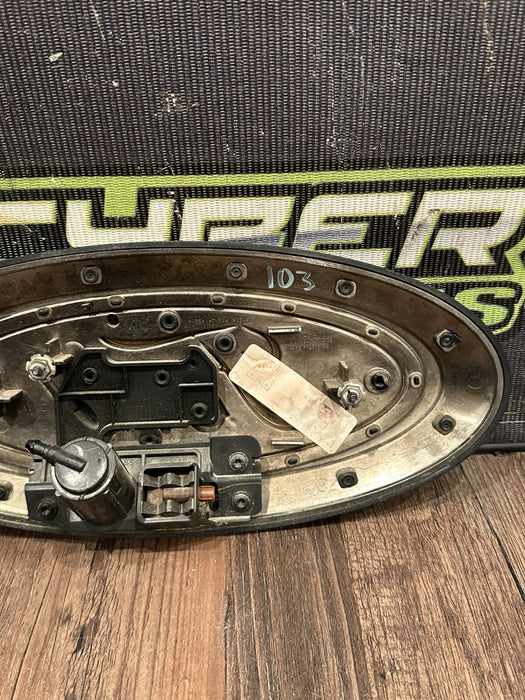 2023-2024 FORD F250 FRONT GRILLE EMBLEM W CAMERA ASSEMBLY OEM *SCUFFS #4*