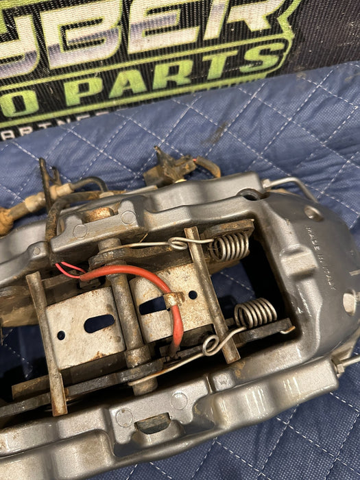 2014 AUDI R8 BREMBO FRONT LEFT CARBON CERAMIC BRAKE CALIPER OEM *READ*