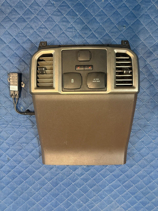 2017-2019 FORD F250 F350 F450 LIMITED CENTER CONSOLE REAR HEATED SEATS TRIM