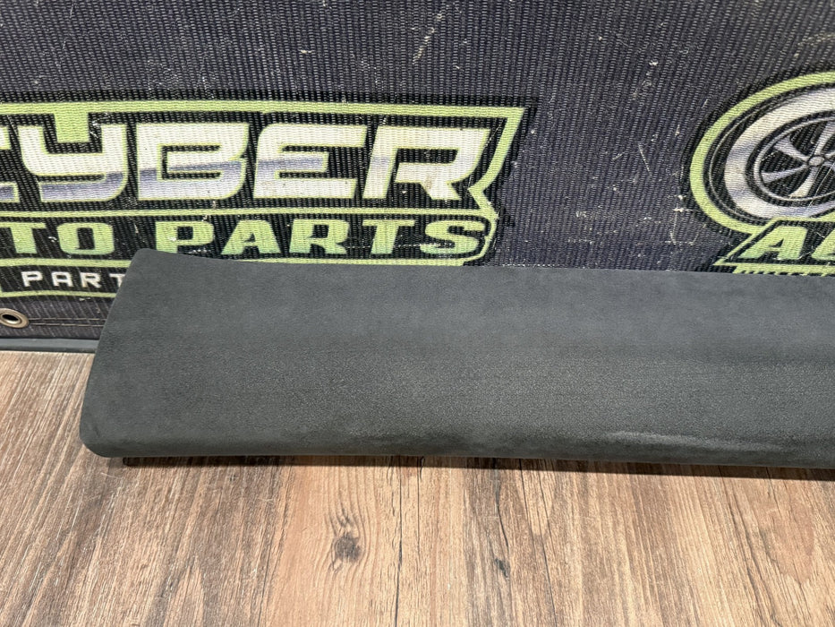 2014 PORSCHE 911 TURBO S 991 LEFT ALCANTARA A PILLAR TRIM OEM 991.555.182 *WEAR