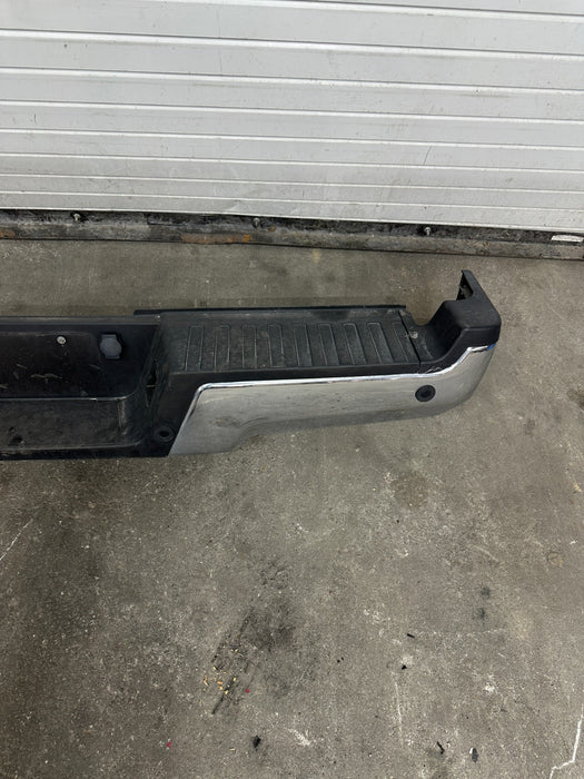 2017-2019 FORD F250 F350 REAR CHROME BUMPER COMPLETE OEM