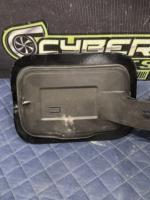 2020 FORD F350 F450 BLACK FUEL GAS DOOR LID CAP OEM