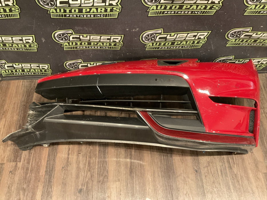2017 NISSAN 370Z NISMO FRONT BUMPER COVER OEM *DAMAGED*.