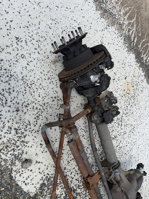 2017-2022 FORD F450 FRONT AXLE 4X4 ASSEMBLY 4.30 (4L) RATIO 62K MILES *FIRE*