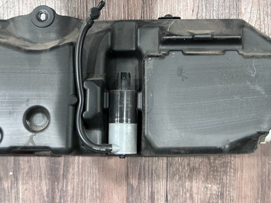 2015 JAGUAR F TYPE WINDSHIELD WASHER FLUID RESERVOIR TANK OEM EX53-17B613-AF