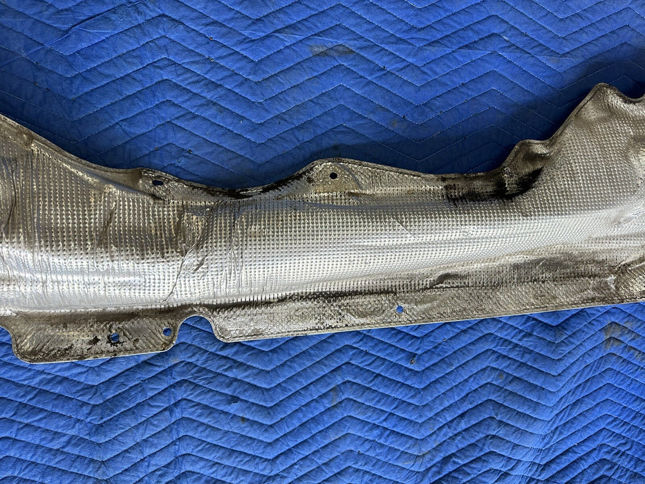 2011 BMW 550i F10 5 SERIE FRONT LEFT SIDE HEAT SHIELD INSULATION COVER OEM