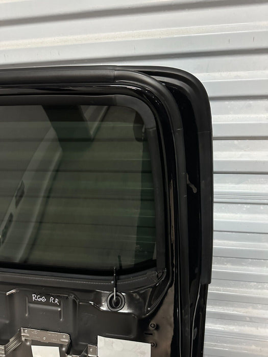 2022 FORD F250 F350 F450 REAR RIGHT DOOR SHELL AGATE BLACK (UM) OEM