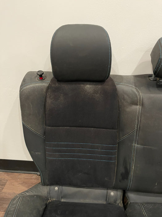 2016 SUBARU WRX STI REAR SEATS SERIES.HyperBlue *DIRTY* 2015-2020 BLUE STITCHING