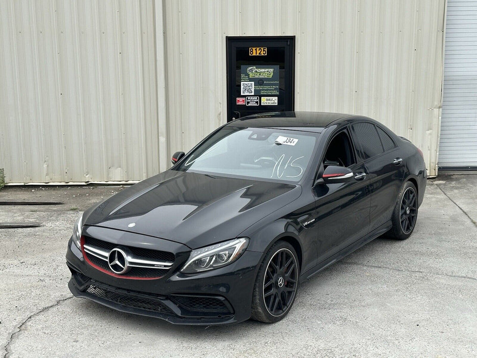 2015 MERCEDES C63S AMG  DRIVER LEFT AUXILIARY WATER PUMP W/ HOSE 0005001800