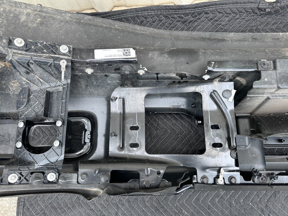 2023 2025 FORD F250 F350 PLATINUM FRONT BUMPER ASSEMBLY AGATE BLACK ~PAINT CHIP~