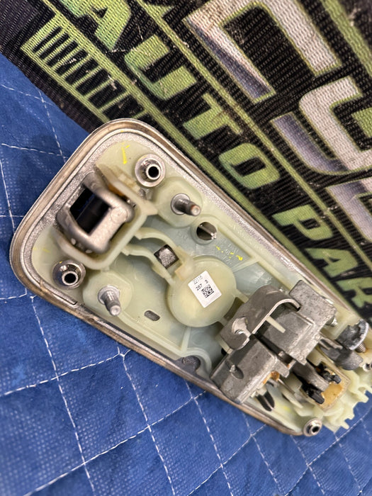 2017-2019 FORD F250 F350 F450 REAR RIGHT WHITE GOLD DOOR HANDLE OEM ~DAMAGE~