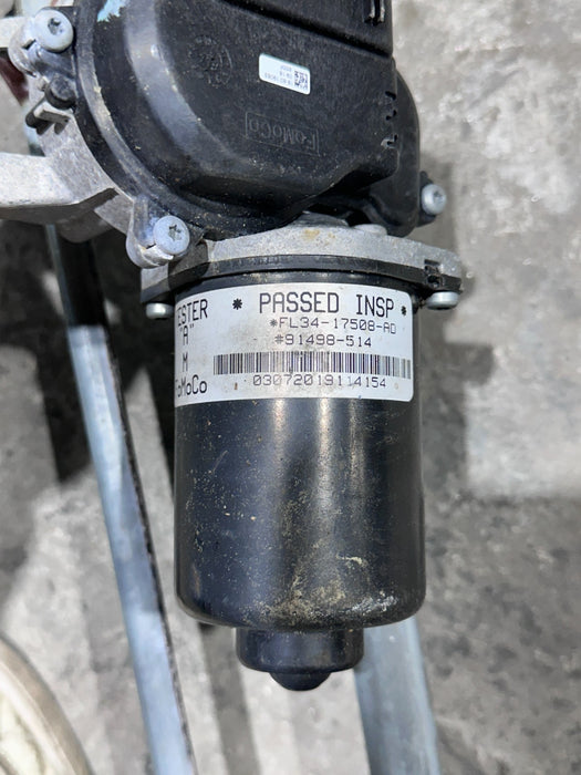 2019 FORD F150 RAPTOR FRONT WINDSHIELD WIPER MOTOR LINKAGE ASSEMBLY OEM