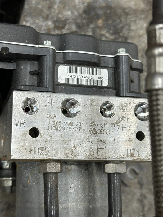 2014 AUDI R8 ANTI LOCK BRAKE ABS PUMP MODULE MODULATOR VALVE