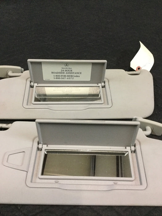 2013 MERCEDES C300 INTERIOR SUN VISORS OEM