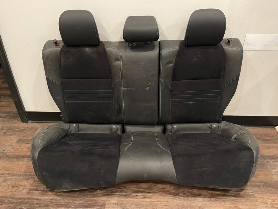 2016 SUBARU WRX STI REAR SEATS SERIES.HyperBlue *DIRTY* 2015-2020 BLUE STITCHING