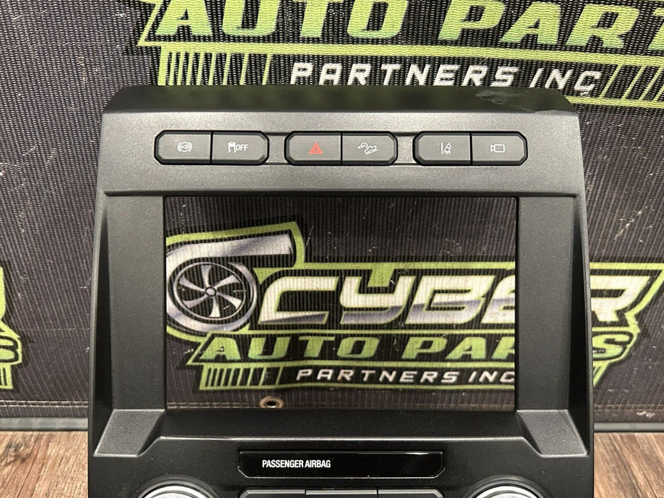 2017-2019 FORD F250 F350 DASH CENTER HVAC CLIMATE CONTROL BEZEL OEM *READ/SCUFFS