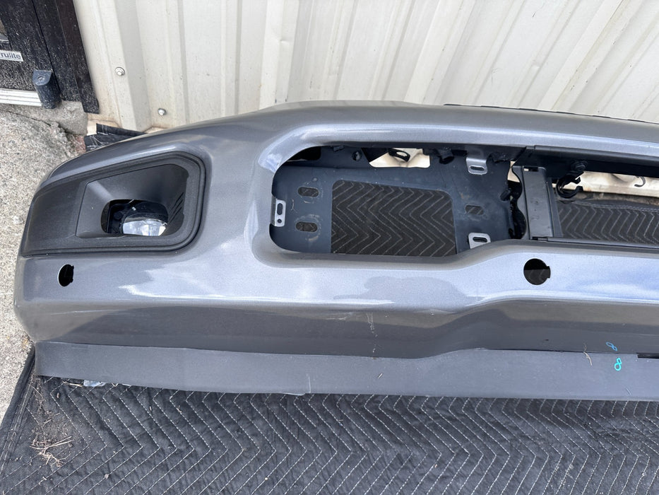 2023 2024 2025 FORD F250 F350 FRONT BUMPER ASSEMBLY CARBONIZED GRAY OEM