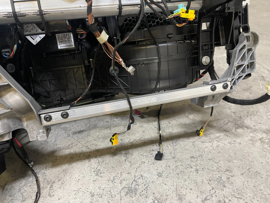 2017 MERCEDES-BENZ C63 AMG C205 COUPE DASHBOARD FRAME W/ WIRING HARNESSES OEM