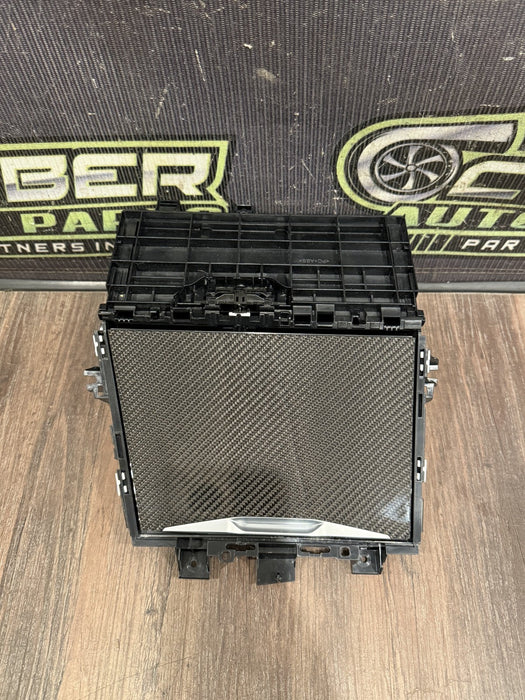 2024 BMW M3 M4 G80 G82 CARBON FIBER DASH AIR VENT SHIFTER BEZEL CONSOLE STORAGE