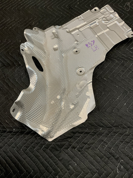 2017 MERCEDES C63 AMG OEM LEFT DRIVER HEAT SHIELD 205 682 11 71 A2056821171