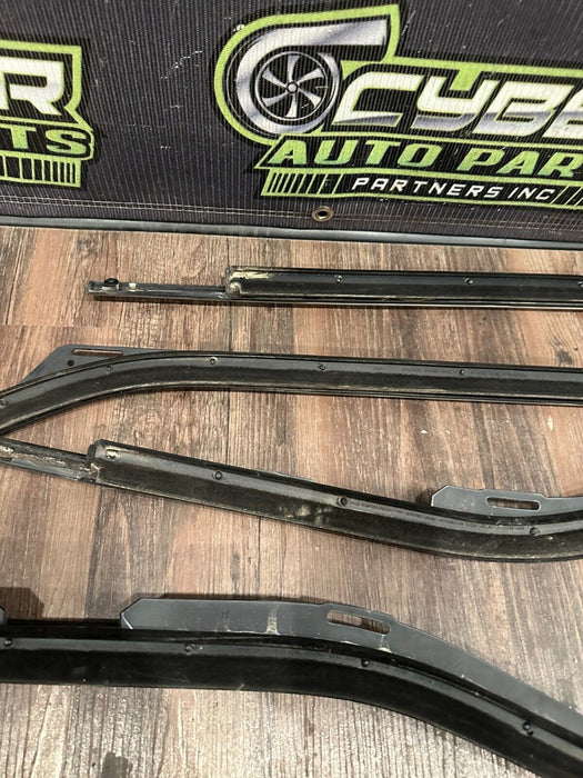 2017-19 FORD F250 F350 F450 CHROME DOOR WINDOW BELT SET OEM /READ DESC/