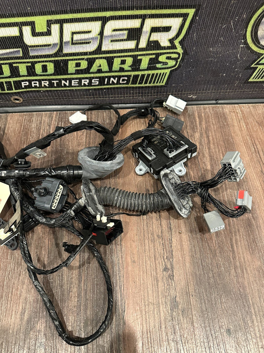 2015 JAGUAR XJ PASSENGER RIGHT DOOR WIRE WIRING HARNESS OEM EX53-14630-AG