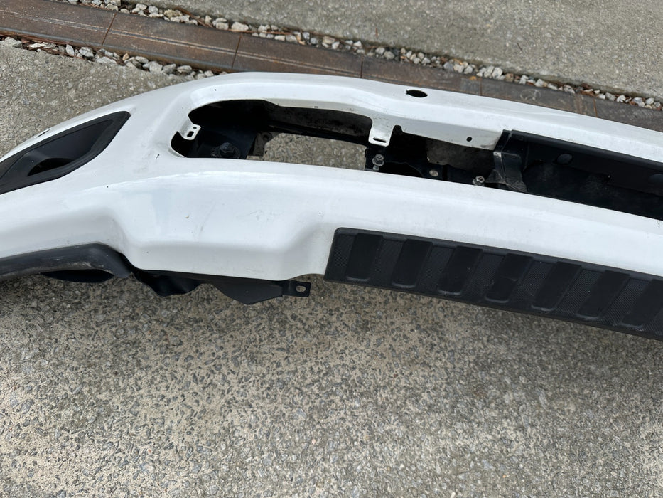 2023-2024 FORD F250 FRONT BUMPER STAR WHITE (AZ) OEM *SEE PICS 3-13/READ DESC*