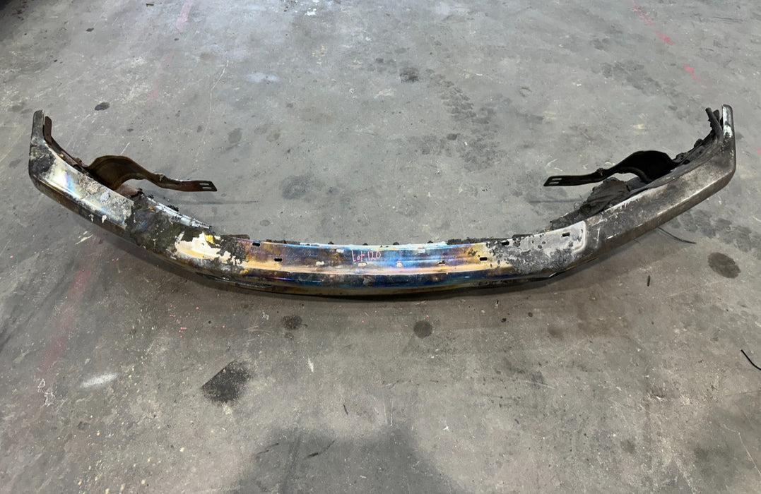 2018 FORD F250 F350 FRONT BUMPER CHROME OEM *DENTS/HEAT DAMAGE 2-7*