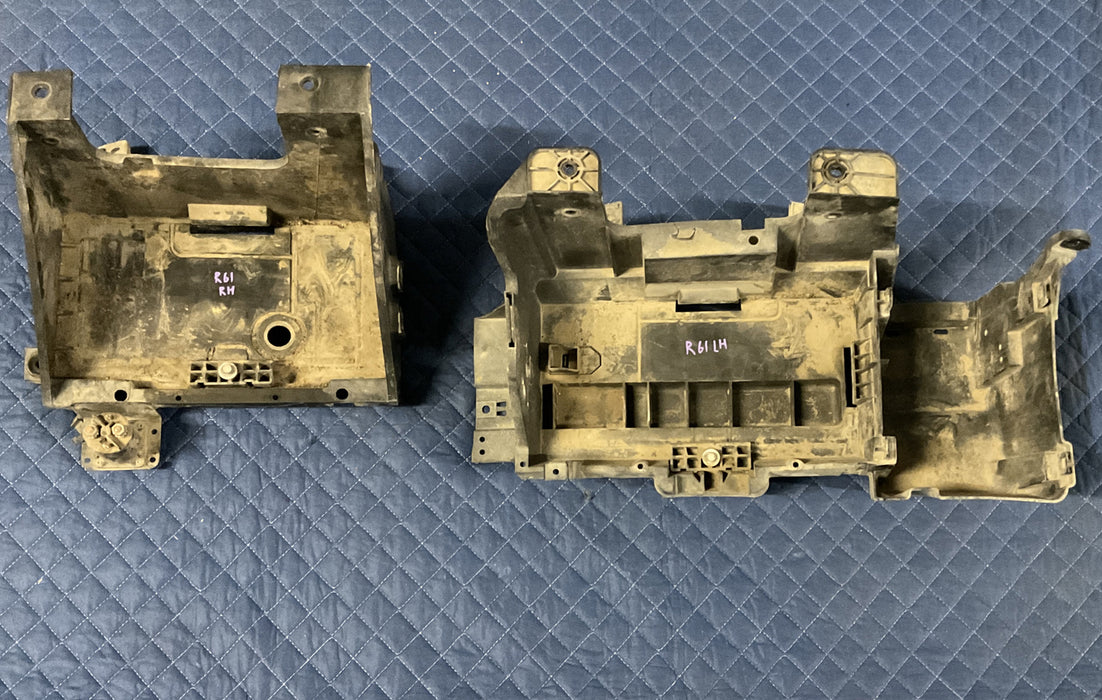 2017 RAM 3500 LARAMIE DIESEL 6.7L BATTERY TRAYS LEFT RIGHT OEM 2013-2018