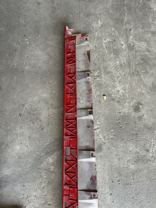 2017 AUDI R8 LEFT DRIVER SKIRT ROCKER MOLDING PANEL OEM 4S0853855 ~DAMAGE~